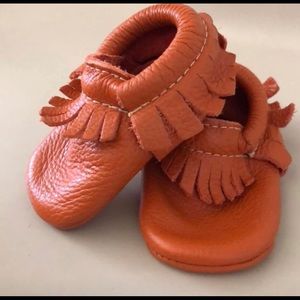 Orange Freshly Picked Moccasins
